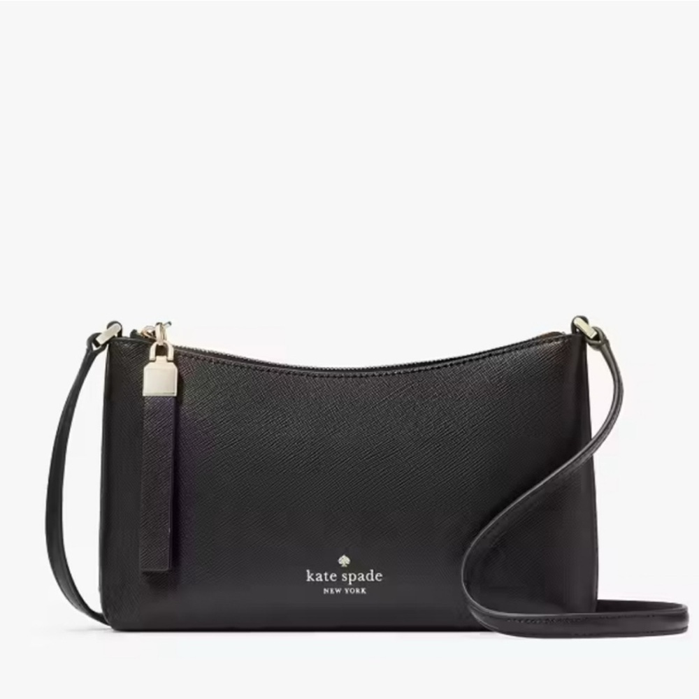 Kate Spade Sadie Small Crossbody – Black | NWT